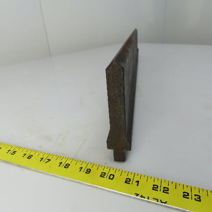 24-1/2" Press Brake 90° Forming  Angle Die Block 1/2" Tang 4-1/4" Ht 5/8" Thick