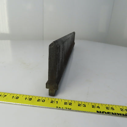 24-1/2" Press Brake 90° Forming  Angle Die Block 1/2" Tang 4-1/4" Ht 5/8" Thick