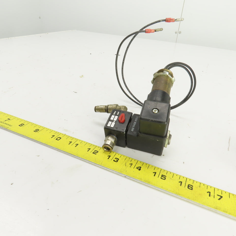 CompAir Solenoid Operated Pneumatic Valve 110V ORIF 2.4 Lot Of 2