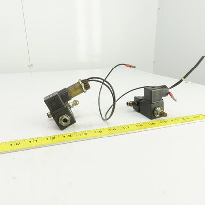 CompAir Solenoid Operated Pneumatic Valve 110V ORIF 2.4 Lot Of 2