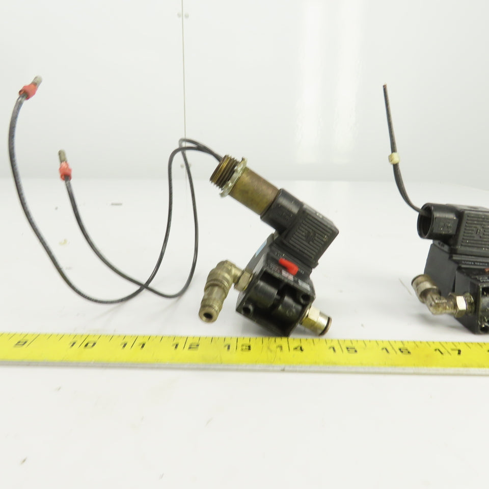 CompAir Solenoid Operated Pneumatic Valve 110V ORIF 2.4 Lot Of 2