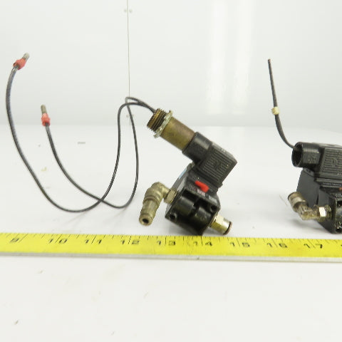 CompAir Solenoid Operated Pneumatic Valve 110V ORIF 2.4 Lot Of 2
