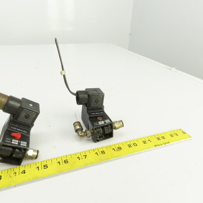CompAir Solenoid Operated Pneumatic Valve 110V ORIF 2.4 Lot Of 2