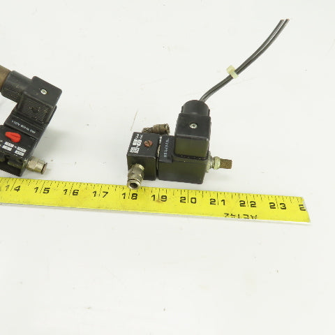 CompAir Solenoid Operated Pneumatic Valve 110V ORIF 2.4 Lot Of 2