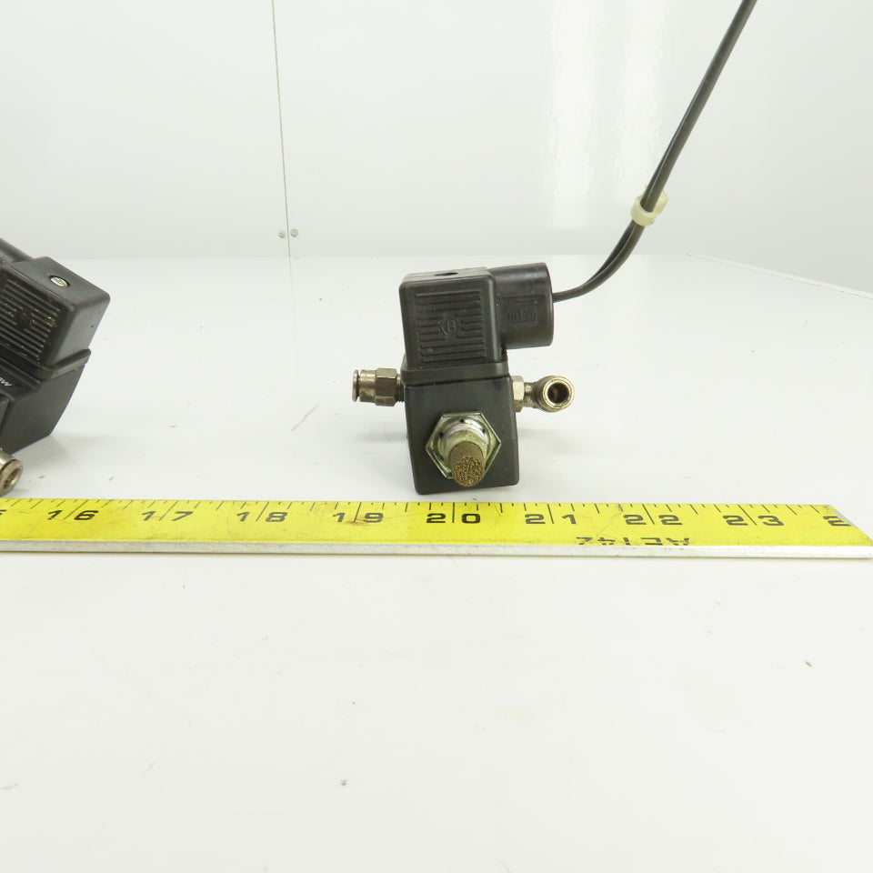 CompAir Solenoid Operated Pneumatic Valve 110V ORIF 2.4 Lot Of 2