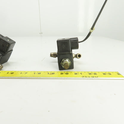 CompAir Solenoid Operated Pneumatic Valve 110V ORIF 2.4 Lot Of 2