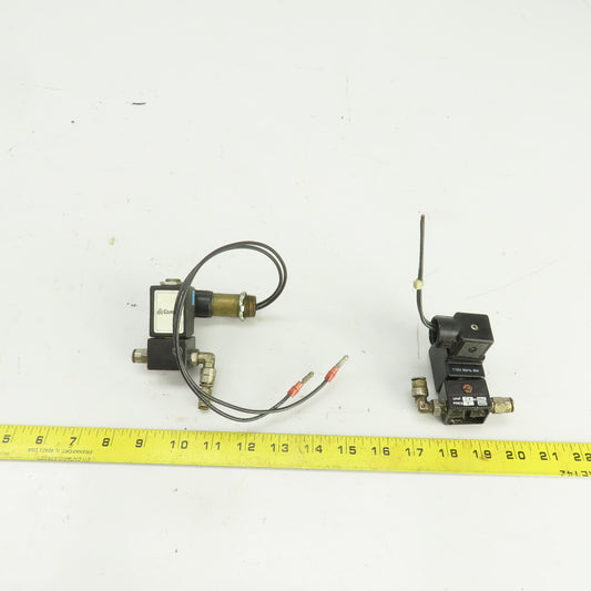 CompAir Solenoid Operated Pneumatic Valve 110V ORIF 2.4 Lot Of 2