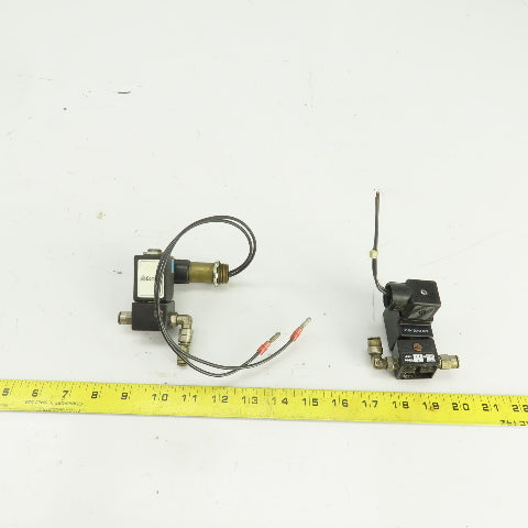 CompAir Solenoid Operated Pneumatic Valve 110V ORIF 2.4 Lot Of 2