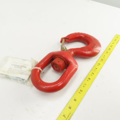 Crosby 0088500 WLL 5T Alloy Ball Bearing Swivel Hook w/ Latch 5SH