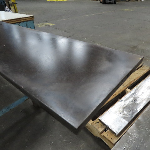 8" x 112" Long 1/2" Thick Plate Steel Runout Material