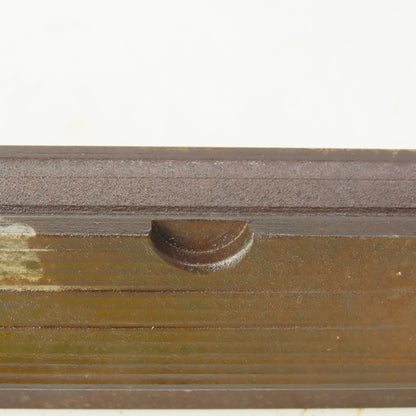 31" Press Brake Forming 90° V Angle Die Block 1/2" Tang 2-3/8" Ht. 1-1/4" Thick