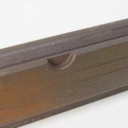 31" Press Brake Forming 90° V Angle Die Block 1/2" Tang 2-3/8" Ht. 1-1/4" Thick