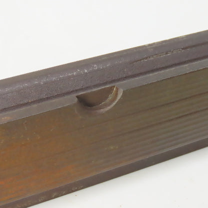 31" Press Brake Forming 90° V Angle Die Block 1/2" Tang 2-3/8" Ht. 1-1/4" Thick