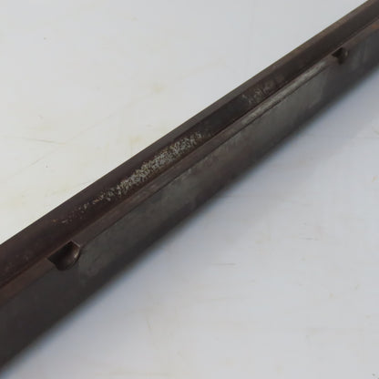 31" Press Brake Forming 90° V Angle Die Block 1/2" Tang 2-3/8" Ht. 1-3/8" Thick