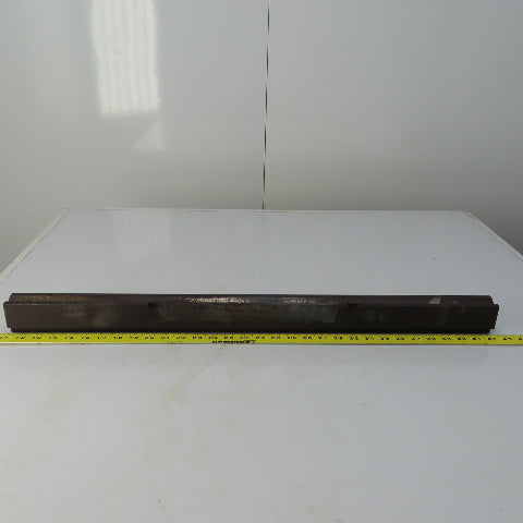 31" Press Brake Forming 90° V Angle Die Block 1/2" Tang 2-3/8" Ht. 1-3/8" Thick