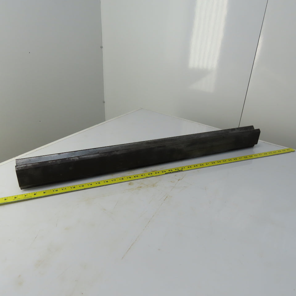 36" Press Brake Forming V Angle Die Block 1/2" Tang 3-1/2" Ht. 2" Thick