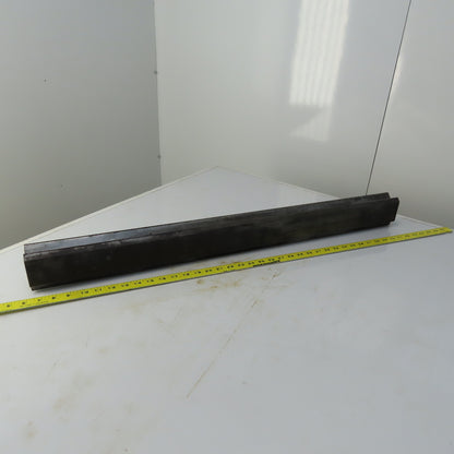 36" Press Brake Forming V Angle Die Block 1/2" Tang 3-1/2" Ht. 2" Thick
