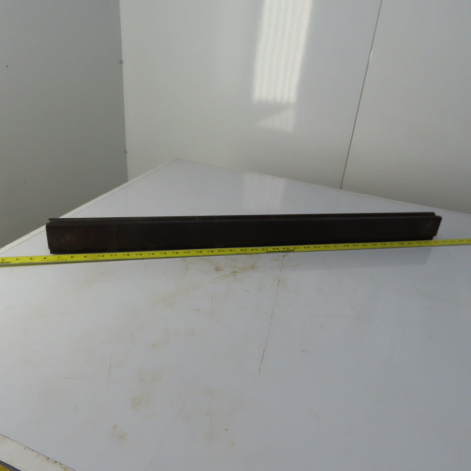 36" Press Brake Forming V Angle Die Block 1/2" Tang 2-3/8" Ht. 1-3/8" Thick