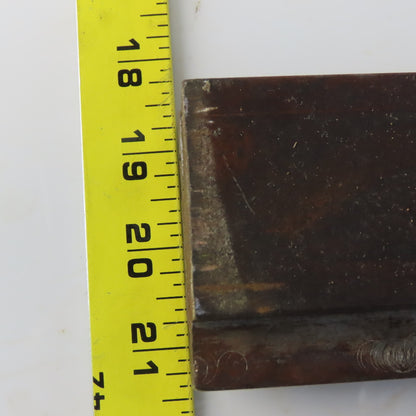 36" Press Brake Forming V Angle Die Block 1/2" Tang 2-3/8" Ht. 1-3/8" Thick
