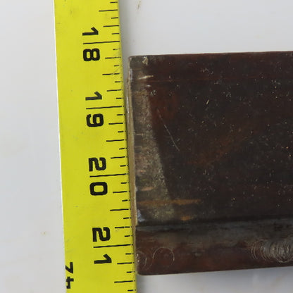 36" Press Brake Forming V Angle Die Block 1/2" Tang 2-3/8" Ht. 1-3/8" Thick