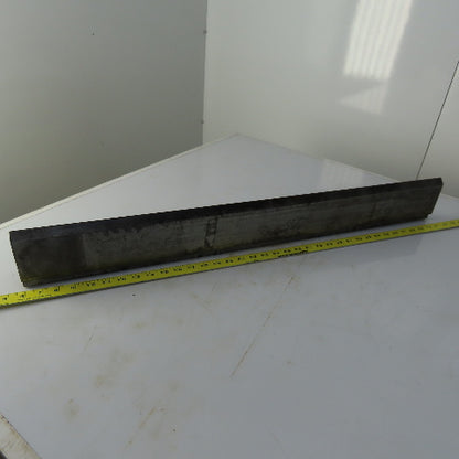 35-1/2" Press Brake 90° Forming Angle Die Block 1/2" Tang 4-1/4 Ht 1-1/8" Thick