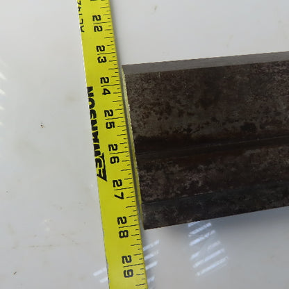 35-1/2" Press Brake 90° Forming Angle Die Block 1/2" Tang 4-1/4 Ht 1-1/8" Thick