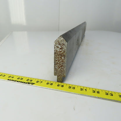 35-1/2" Press Brake 90° Forming Angle Die Block 1/2" Tang 4-1/4 Ht 1-1/8" Thick