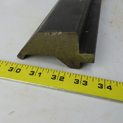 11-1/4" Press Brake Gooseneck Punch Die Block 1/2" Tang 3-3/4" Tall