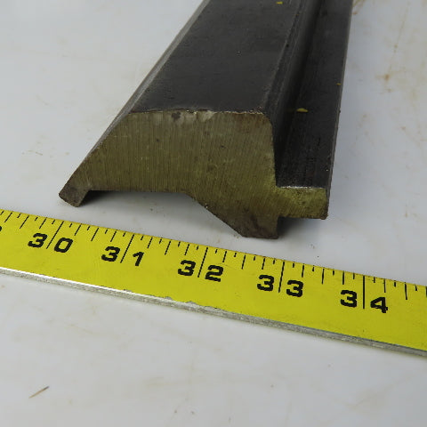 11-1/4" Press Brake Gooseneck Punch Die Block 1/2" Tang 3-3/4" Tall