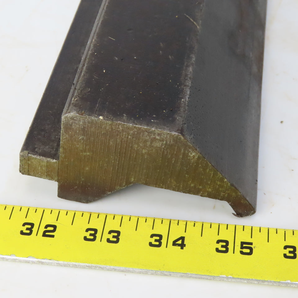11-1/4" Press Brake Gooseneck Punch Die Block 1/2" Tang 3-3/4" Tall