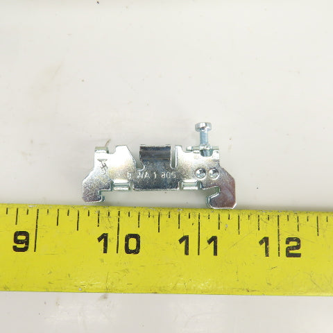 Siemens 8WA1 805 Din Rail Terminal End Block Steel Retainer 10.3mm Lot Of 15