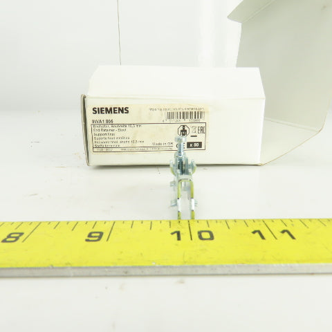 Siemens 8WA1 805 Din Rail Terminal End Block Steel Retainer 10.3mm Lot Of 15