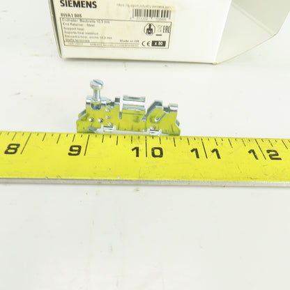 Siemens 8WA1 805 Din Rail Terminal End Block Steel Retainer 10.3mm Lot Of 15