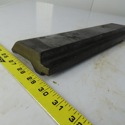 14" Press Brake Gooseneck Punch Die Block 1/2" Tang 4" Tall