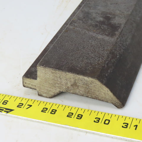 14" Press Brake Gooseneck Punch Die Block 1/2" Tang 4" Tall