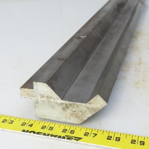 34" Press Brake Gooseneck Punch Die Block 1/2" Tang 4-1/8" Tall