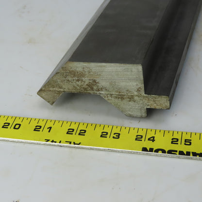 34" Press Brake Gooseneck Punch Die Block 1/2" Tang 4-1/8" Tall