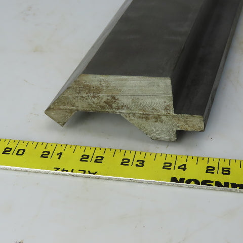34" Press Brake Gooseneck Punch Die Block 1/2" Tang 4-1/8" Tall