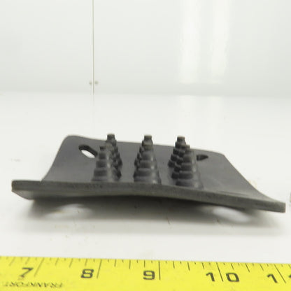 6" x 6" Anti-Vibratory Rubber Machine Mount Pad W/Electrical Grounding Kit