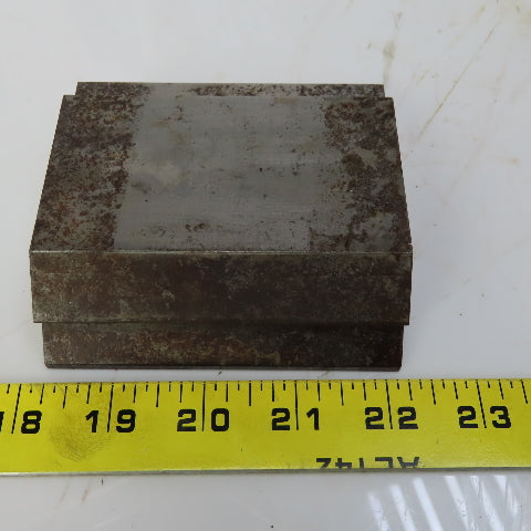 4" Press Brake Forming V Angle Die Block 1/2" Tang 3-1/2" Ht. 2" Thick