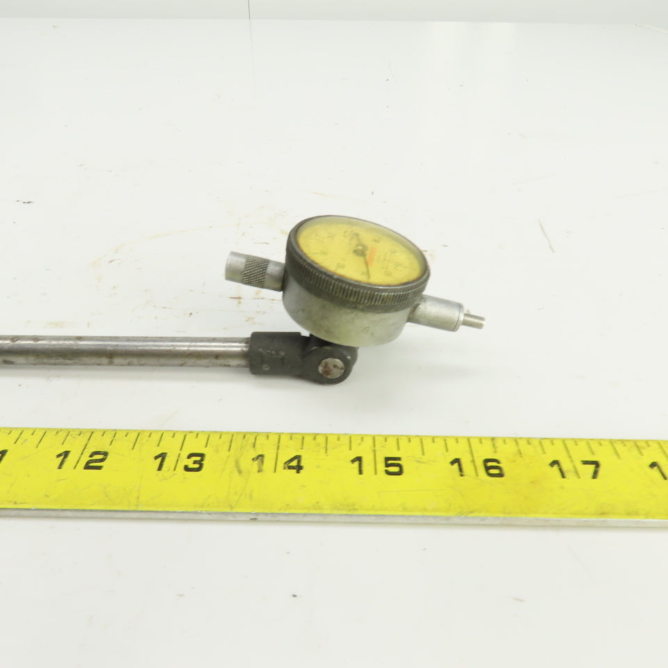 Starrett 81-241 Dial Drop Indicator 0.001" Resolution /0.250" Range W/8" Exten