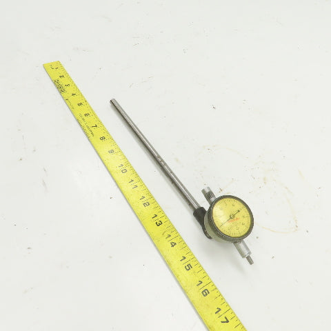 Starrett 81-241 Dial Drop Indicator 0.001" Resolution /0.250" Range W/8" Exten