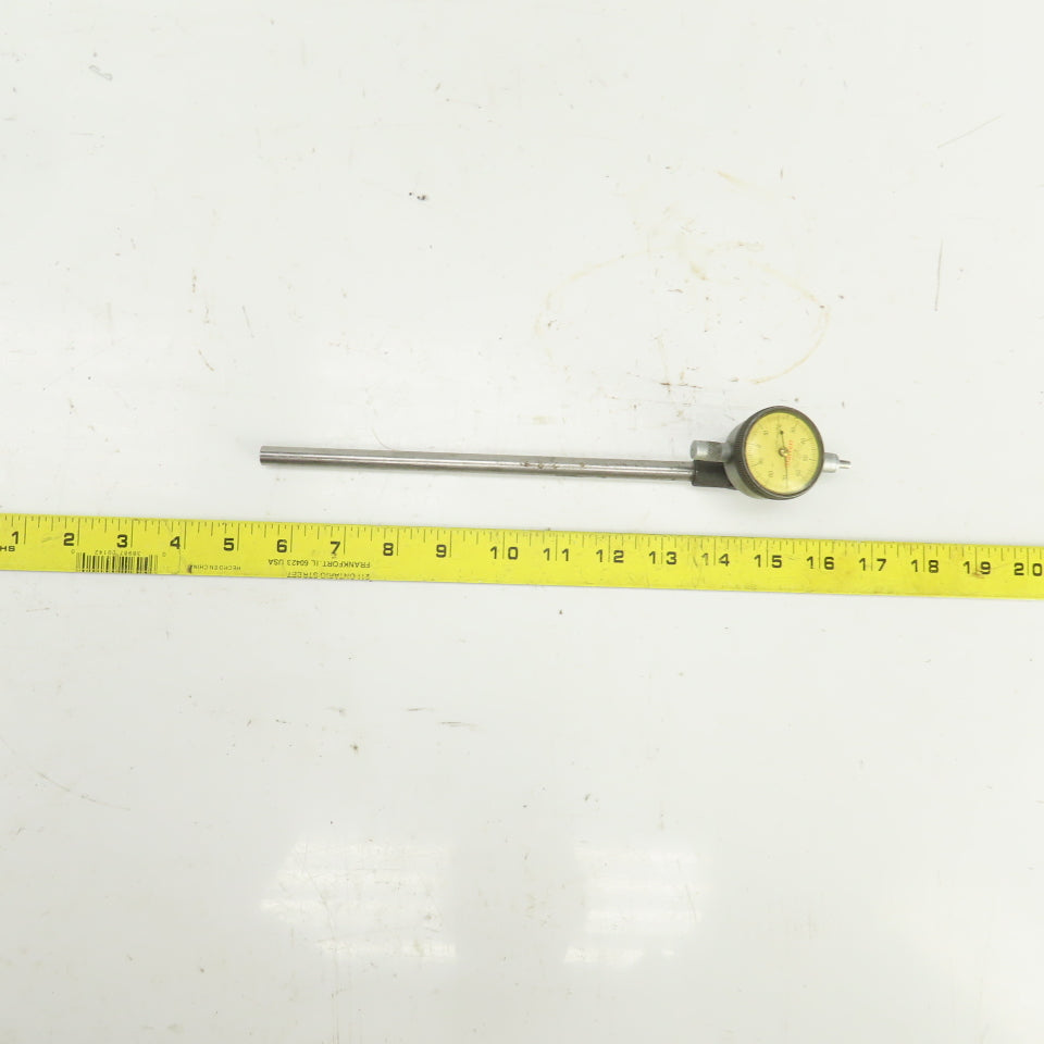 Starrett 81-241 Dial Drop Indicator 0.001" Resolution /0.250" Range W/8" Exten