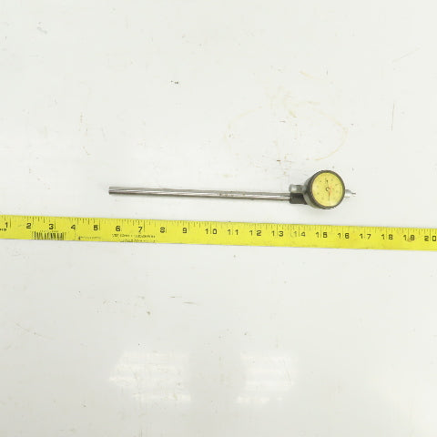 Starrett 81-241 Dial Drop Indicator 0.001" Resolution /0.250" Range W/8" Exten