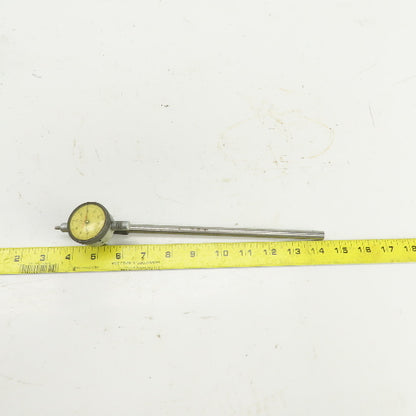 Starrett 81-241 Dial Drop Indicator 0.001" Resolution /0.250" Range W/8" Exten