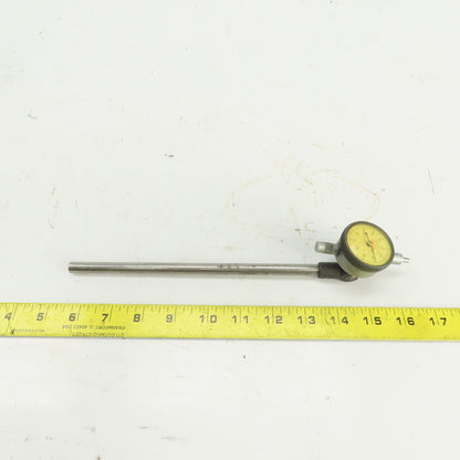 Starrett 81-241 Dial Drop Indicator 0.001" Resolution /0.250" Range W/8" Exten