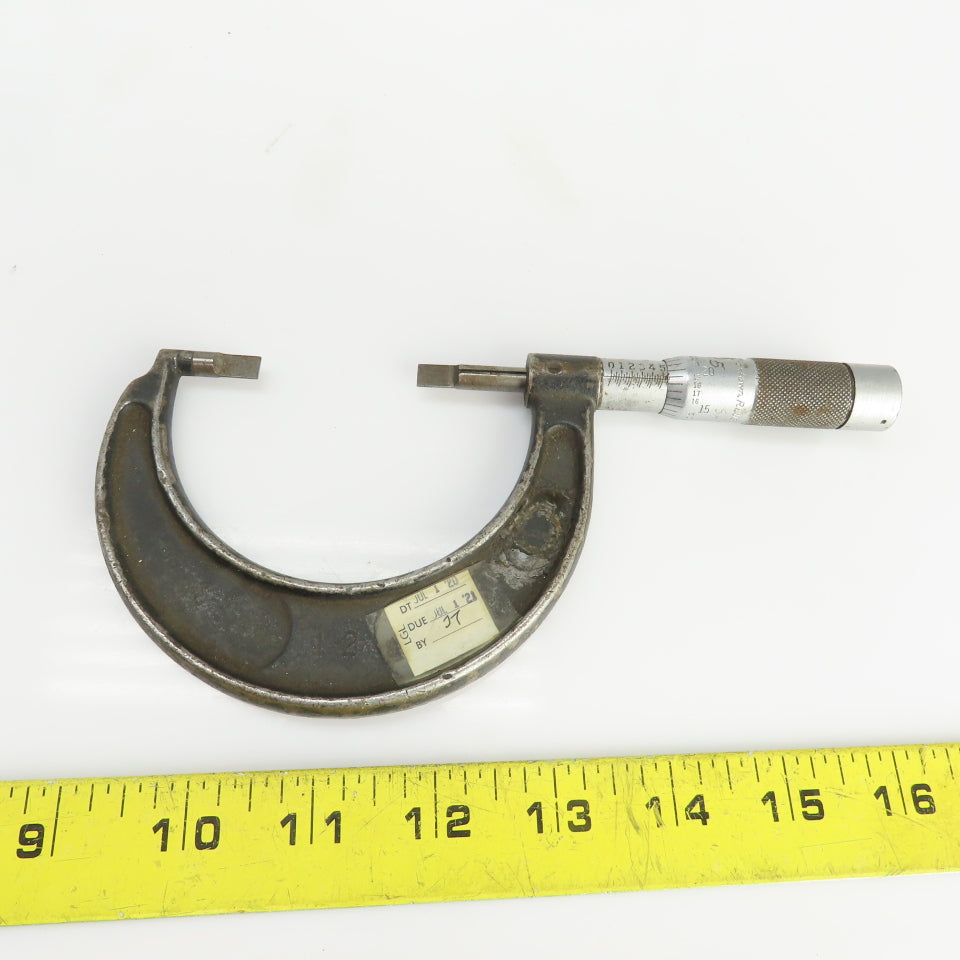Starrett Blade Outside Thickness 1" To2"