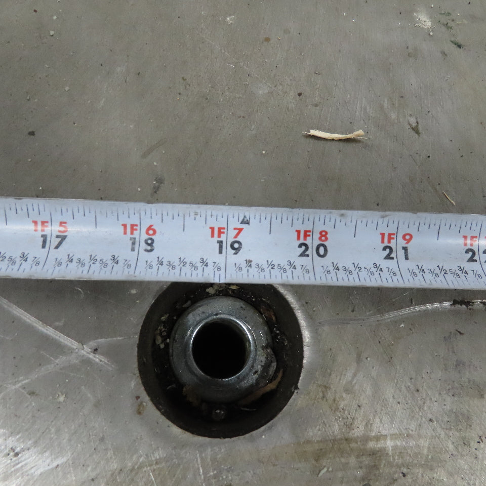 38" x 40" x 4" Thick Steel Plate Slab Set Up Jig Fixture Tombstone