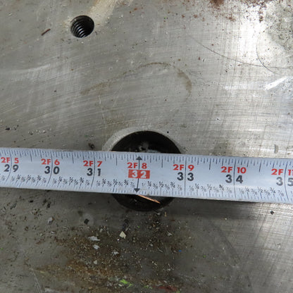 38" x 40" x 4" Thick Steel Plate Slab Set Up Jig Fixture Tombstone