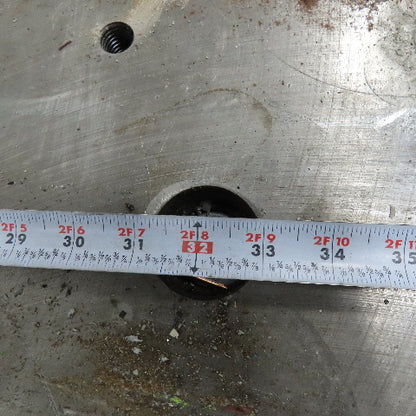 38" x 40" x 4" Thick Steel Plate Slab Set Up Jig Fixture Tombstone